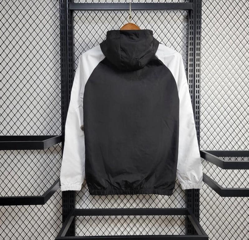 24/25 Juventus Black/White Windbreaker - Image 4
