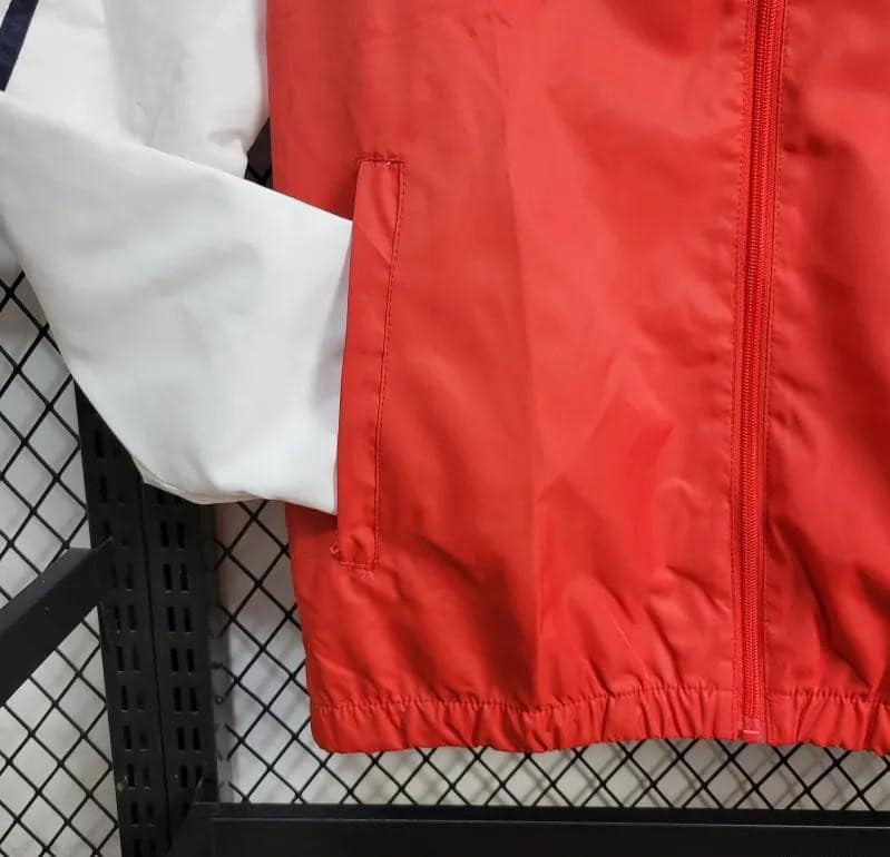 24/25 Bayer 04 Leverkusen Red Windbreaker - Image 2