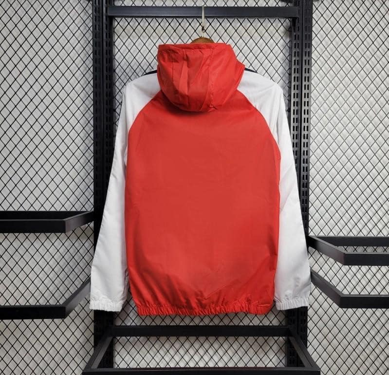 24/25 Flamengo Red Windbreaker - Image 4