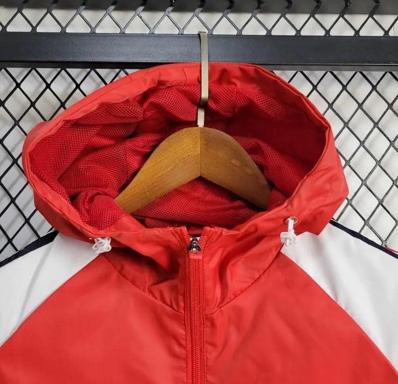 24/25 Flamengo Red Windbreaker - Image 5