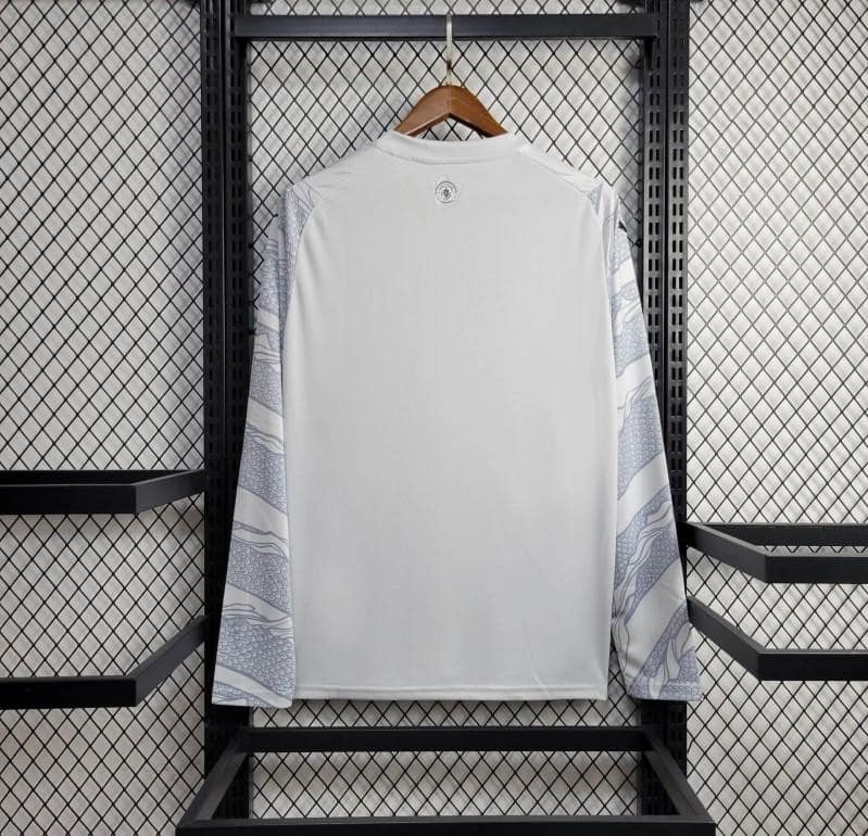 24/25 Manchester City Puma Year of the Dragon White Long Sleeve Jersey - Image 7