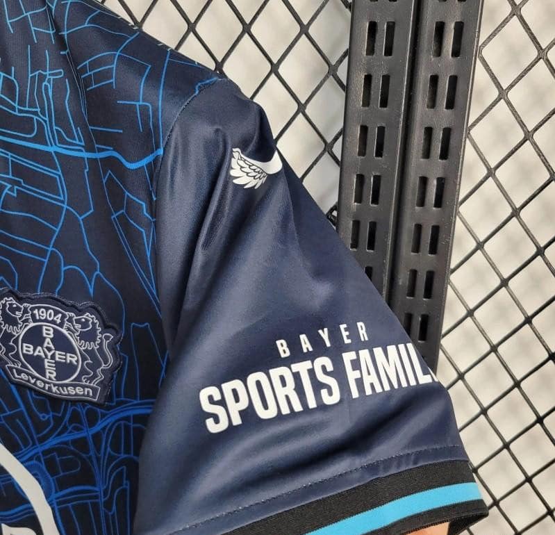 24/25 Bayer 04 Leverkusen Charcoal Blue Special Jersey - Image 7