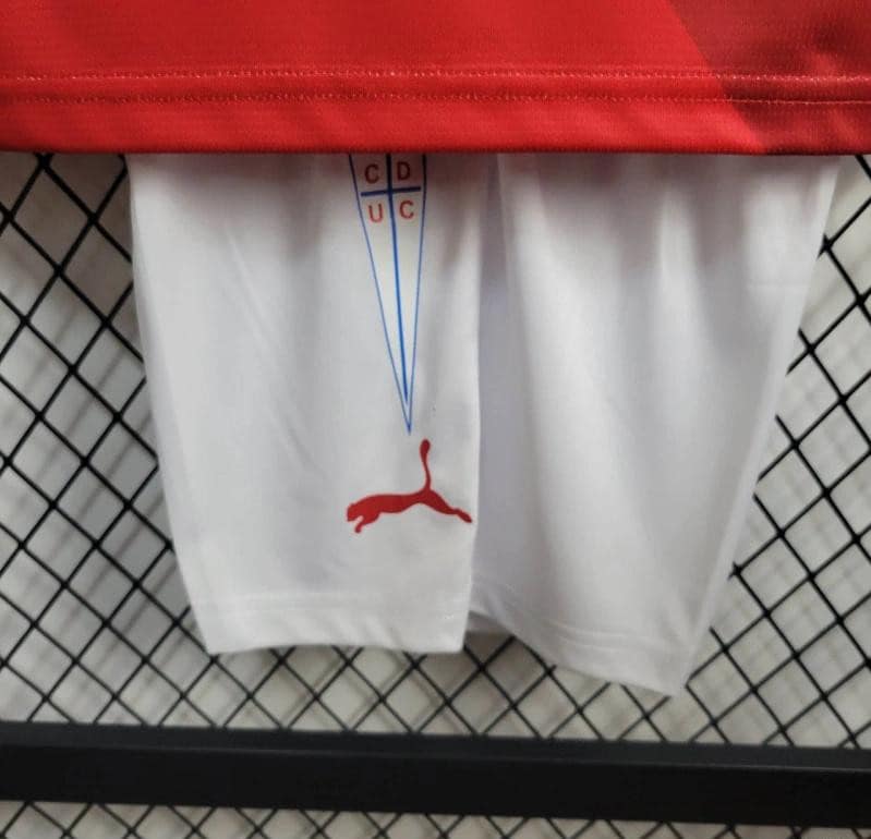 24/25 Kids Deportivo Universidad Catolica Away Red Jersey - Image 3