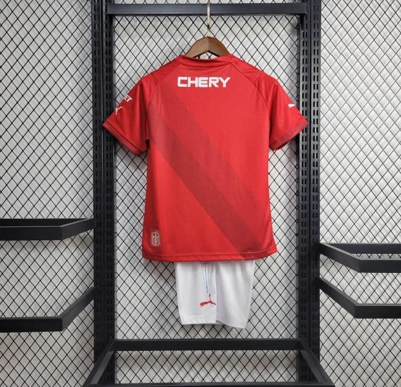 24/25 Kids Deportivo Universidad Catolica Away Red Jersey - Image 4