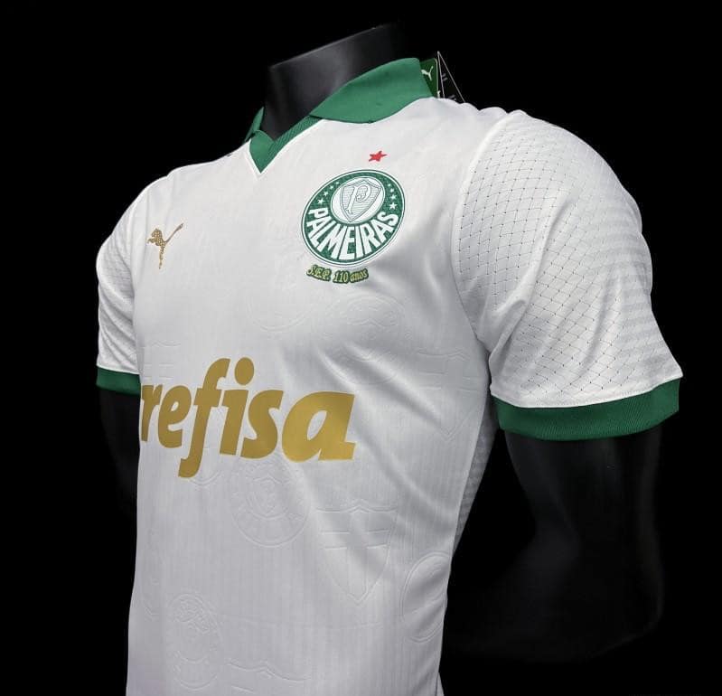 Player Version 24/25 Palmeiras Away White Jersey - Image 4