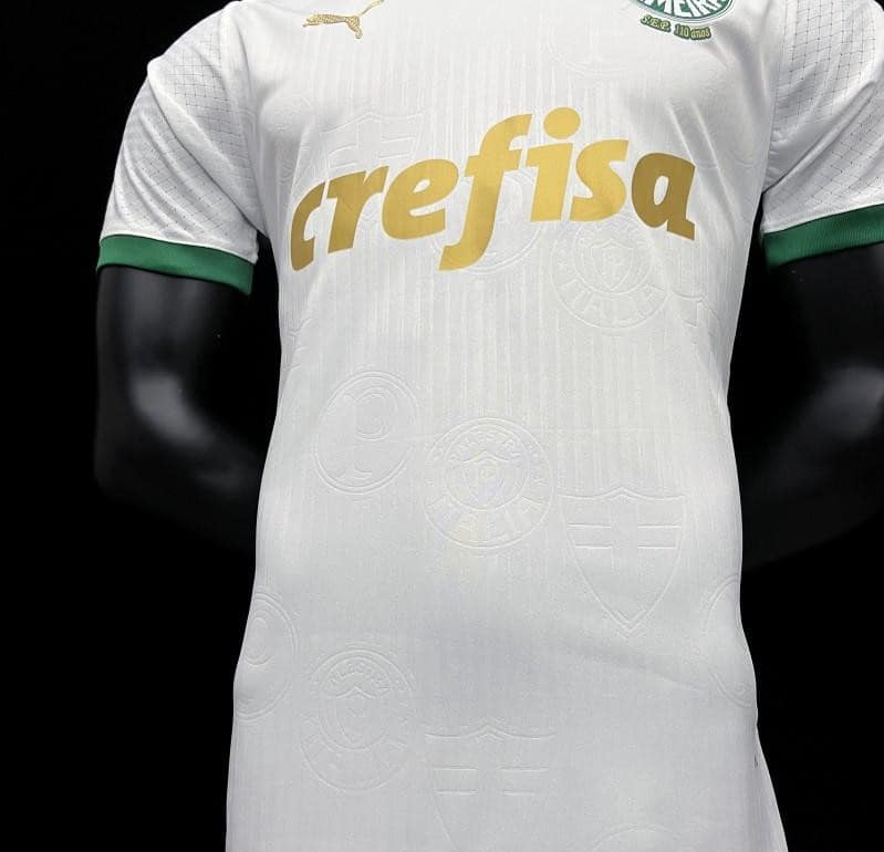 Player Version 24/25 Palmeiras Away White Jersey - Image 7
