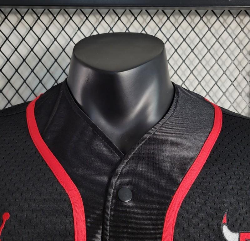 NBA Bull Stadium Black Jersey - Image 5