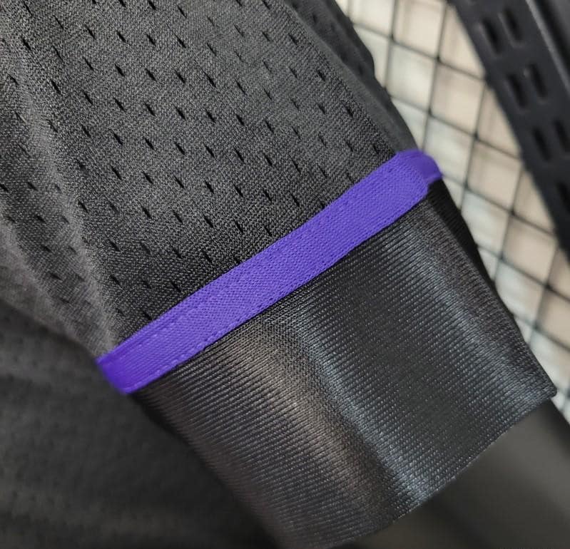 2023 NBA Lakers STATEMENT BASEBALL Black Jersey - Image 10