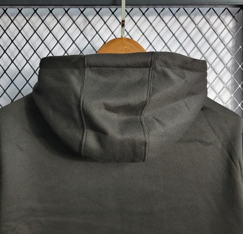 2022 NBA Jordan Men's And Women's Hoodie Black - Image 3