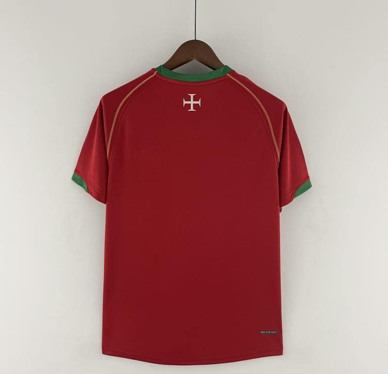 Retro Portugal 2006 Home Soccer Jersey - Image 2