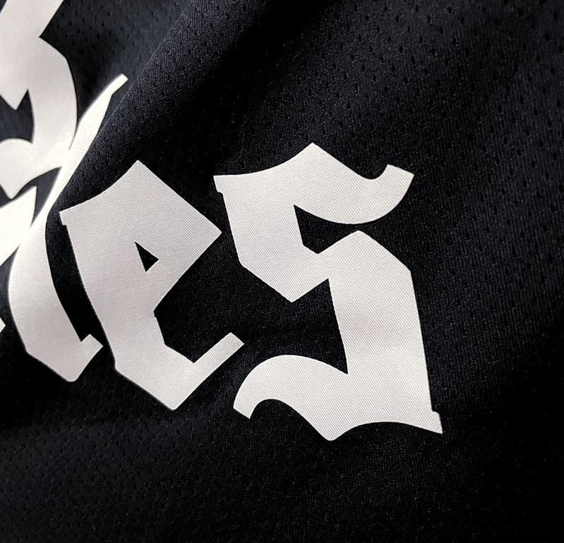 22/23 Brooklyn Nets Black Shorts - Image 7