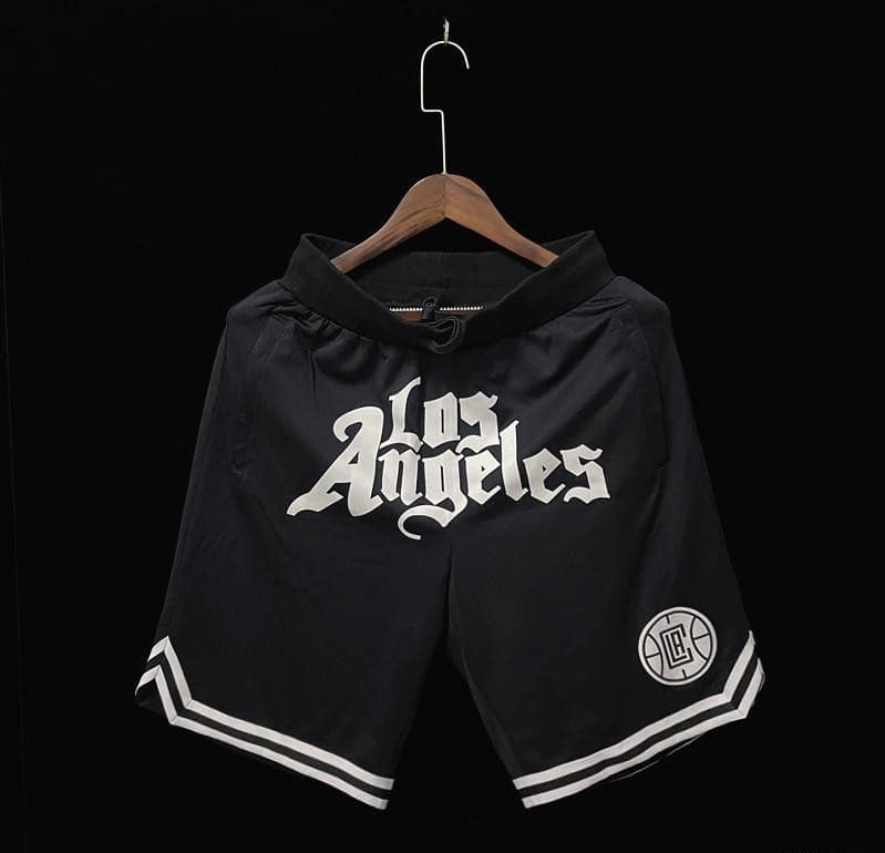 22/23 Brooklyn Nets Black Shorts - Image 8