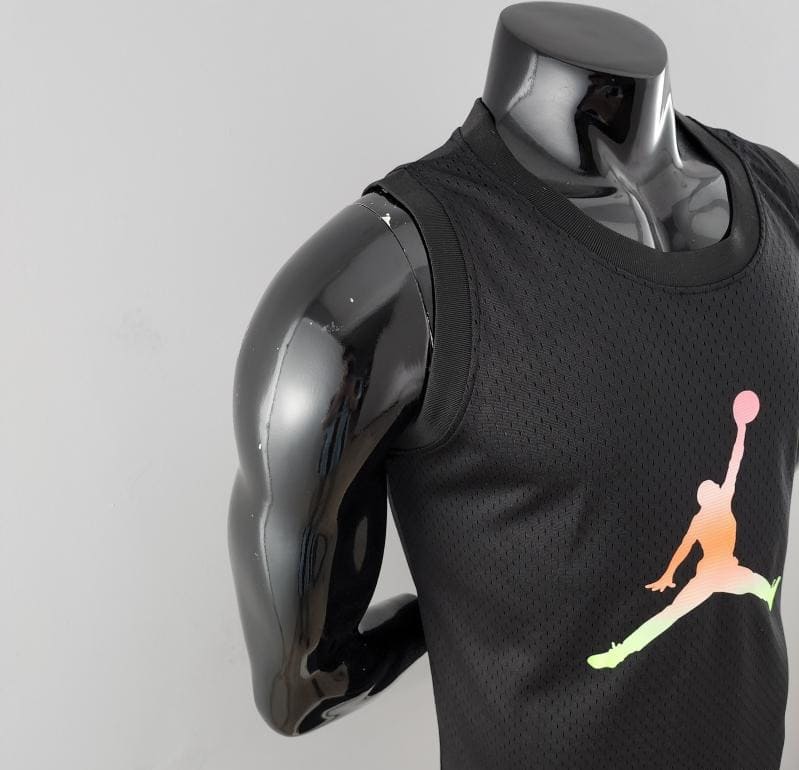 NBA Jordan Black Vest Shirts #K000175 - Image 2