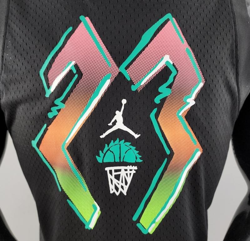 NBA Jordan Black Vest Shirts #K000175 - Image 7