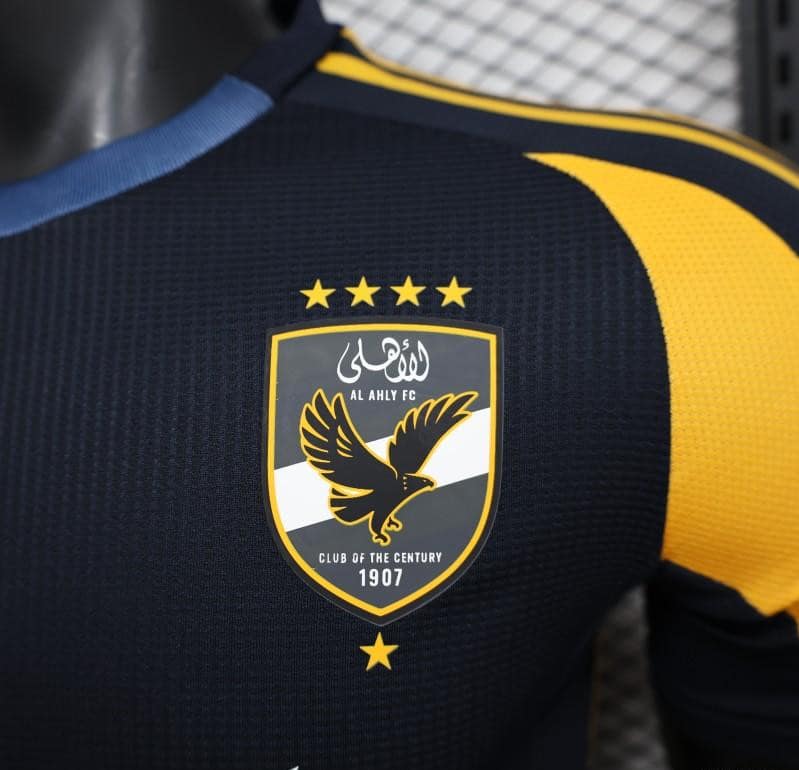 Player Version 24/25 Egypt Al Ahly Away Black Jersey - Image 8
