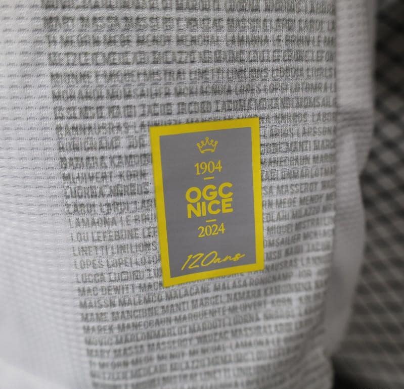 Player Version 24/25 Nice Away White Jersey - Image 4