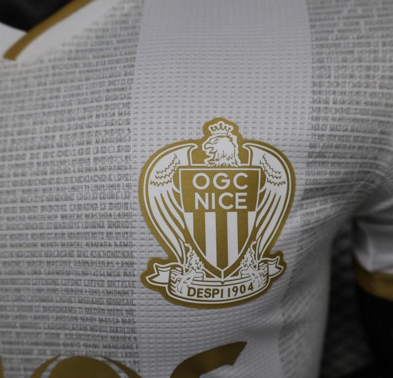 Player Version 24/25 Nice Away White Jersey - Image 8