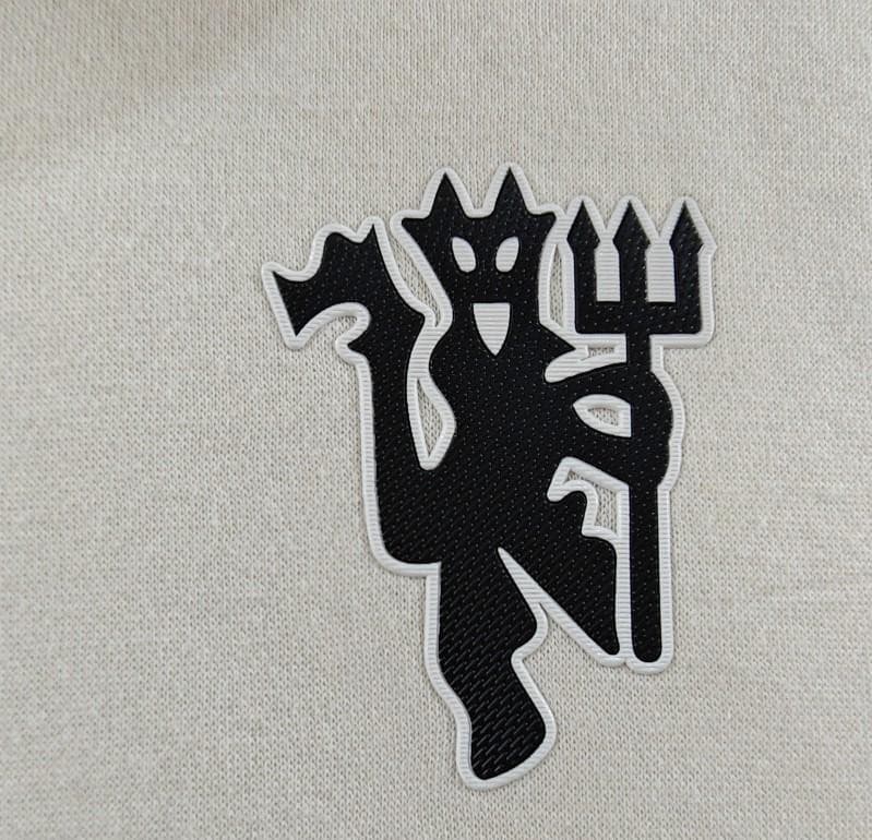 24/25 Manchester United Navy/Red/Black/Beige/Grey Hoodie WIth Black Badge - Image 10