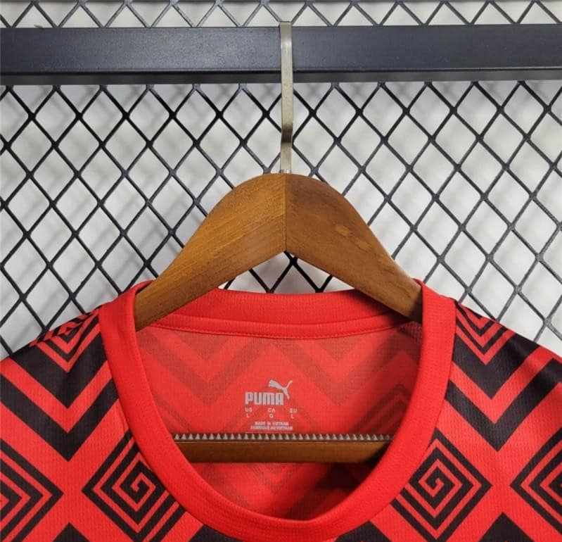 2024 Egypt Pre-match Red Training Jersey - Image 2