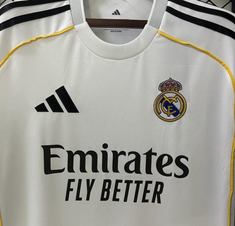 25/26 Real Madrid Home Jersey - Image 2
