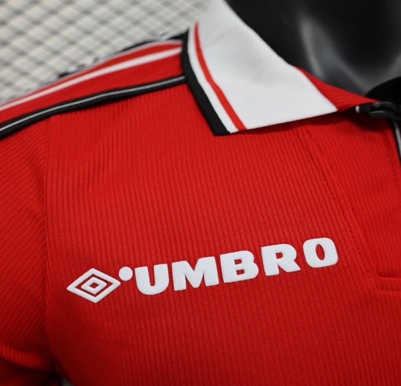 Player Version 98/99 Manchester United Home Jersey - Image 8