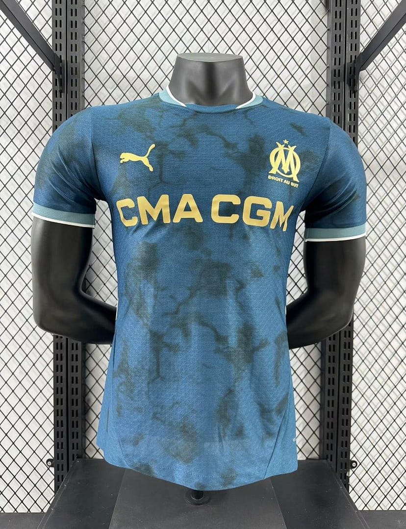 Player Version 24/25 Olympique Marseille Away Navy Jersey - Image 2