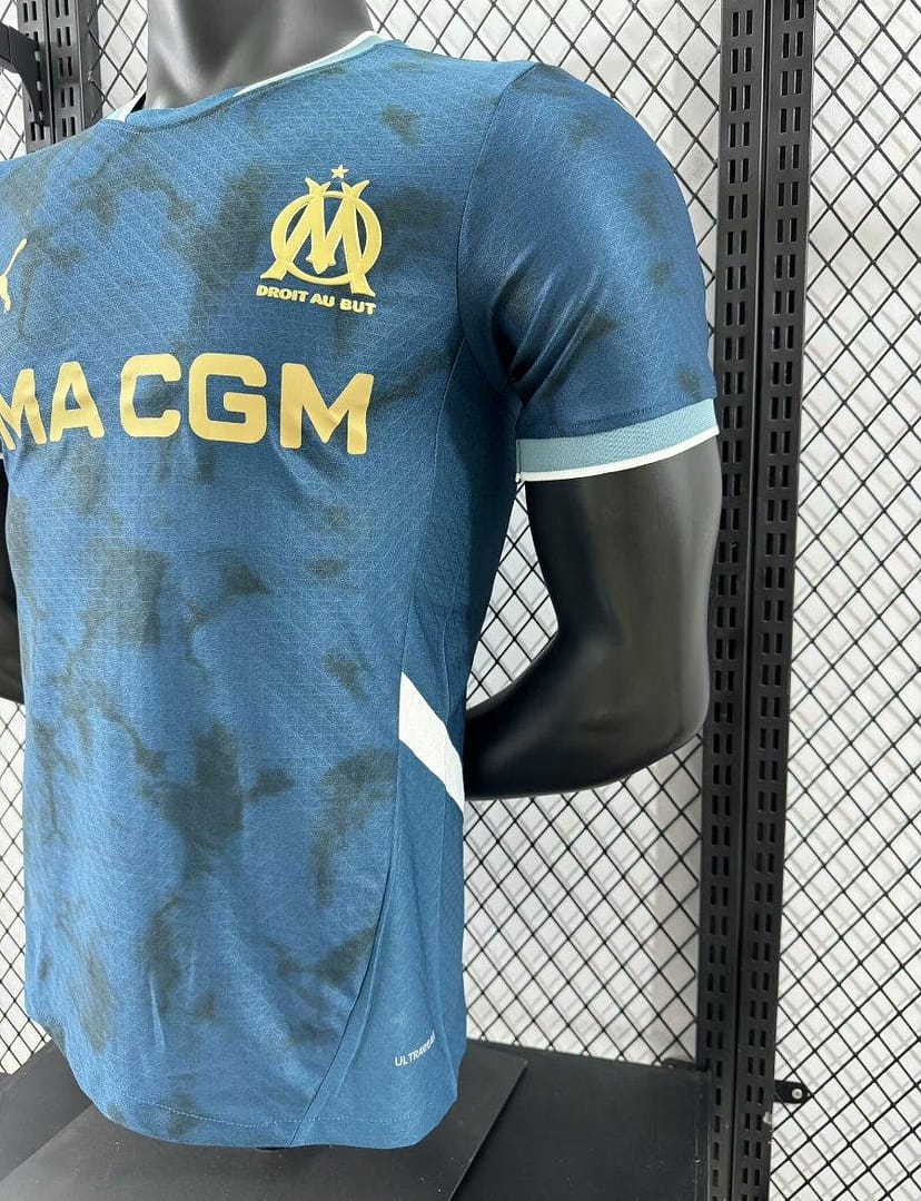 Player Version 24/25 Olympique Marseille Away Navy Jersey - Image 3