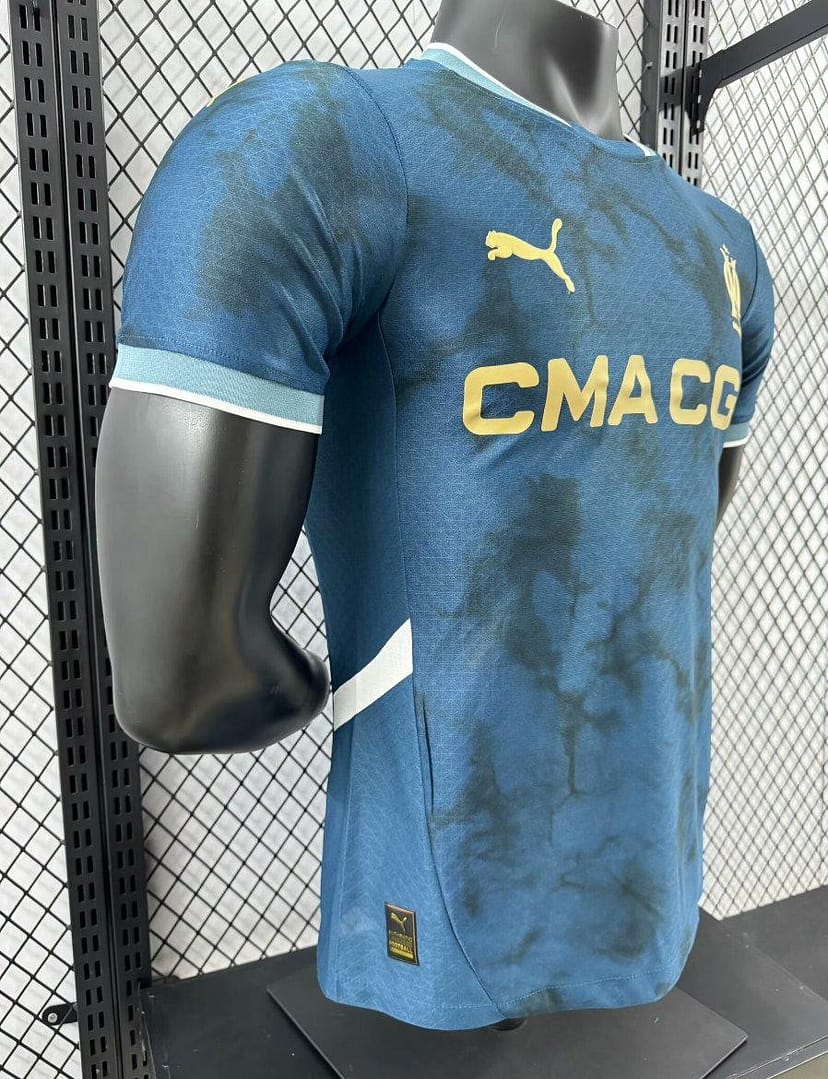 Player Version 24/25 Olympique Marseille Away Navy Jersey - Image 4