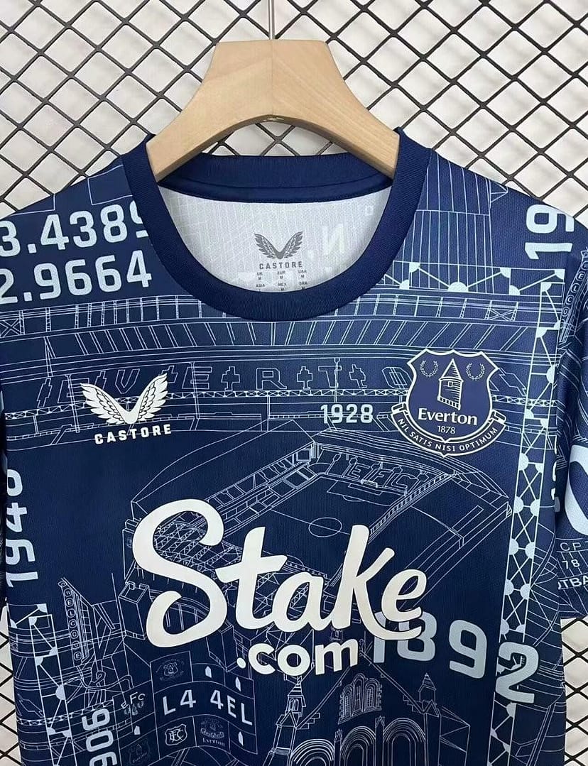 24/25 Everton  Farewell Pre-Match Jersey - Image 4