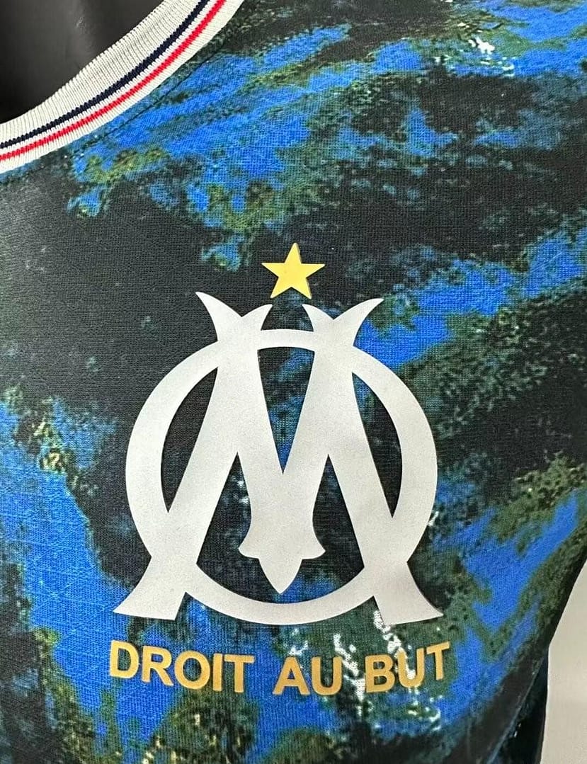 Player Version 24/25 Olympique Marseille Away Blue Jersey - Image 4