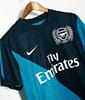 Retro 11/12 Arsenal Away Blue Jersey - Image 4