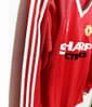 Retro 82/83 Manchester United Home Long Sleeve Jersey - Image 4