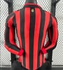 Player Version 24/25 AC Milan Home 125Th Anniversary Long Sleeve Jersey - Image 2