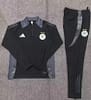 2024 Kids Algeria Black Half Zipper Jacket+Long Pants - Image 2