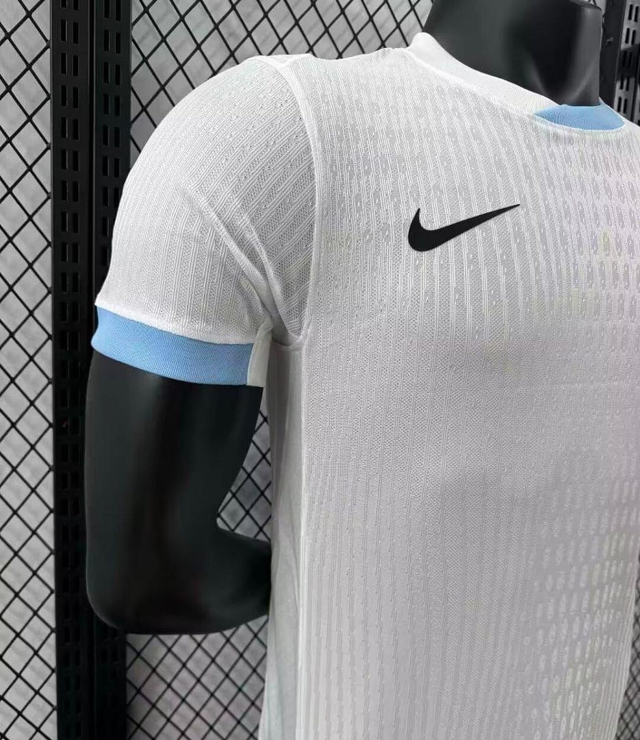 Player Version 2024 Uruguay Away White Jersey - Image 5