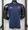 25/26 Flamengo Training Jersey Wear Dark Blue Vest Jersey