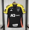 25/26 Atlético Mineiro Training Jersey All Sponsor Black Jersey S-XXXXL