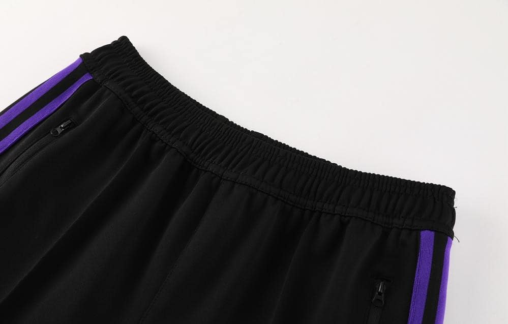 24/25 Adidas Original Black/Purple Full Zipper Jacket +Long Pants - Image 19